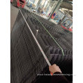 Curvy welded wire mesh 3D triangle mesh fence